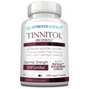 Schválená veda Tinnitol - Tinitus podpora Supplement - Jednoduché zvonenie v ušiach - zvýšenie vnútorného zdravia ucha - 60 Kapsule - Vyrobené v USA
