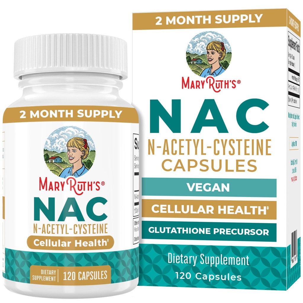 MaryRuth Organics NAC Supplement N-Acetyl Cysteine 