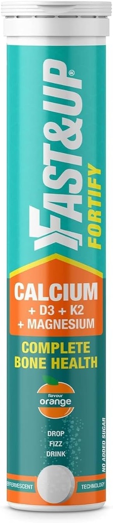 Vápnik s esenciálnym vitamínom D3 pre plnú podporu zdravia - vitamín D3, kombinácia vápnika a horčíka pre lepšiu absorpciu (20 tabliet, Orange Aroma)