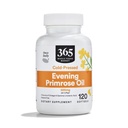 365 podľa trhu s celými potravinami, Evening Primrose Oil 500 mg, 120 Počet