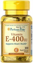 Puritánska pýcha vitamín E 400 IU Softgels, 100 grófov