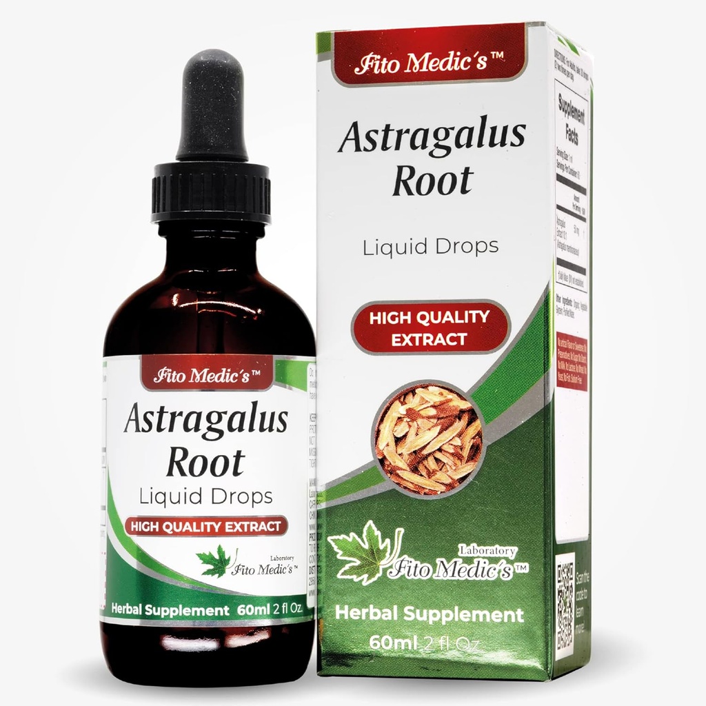 FITO MEDIC'S Lab - Astragalus Extract-Promotes Celkové zdravie, z - Astragalus Root - Ultra vysoká absorpcia, bez alkoholu.