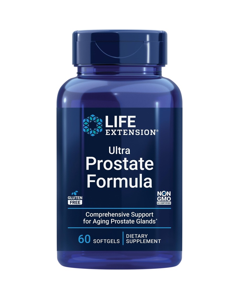 Life Extension Curcumin Turmerica a Ultra Prostate Formula s pílou Palmetto, 60 Kapsule & 60 Softgels Bundle