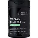Športový výskum Vegan Omega-3 Fish Oil Alternative from Algae Oil - High Levels of Vegan DHA & EPA Mastné kyseliny 