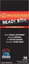 Nugenix Ready Stix - Posilňovač oxidu dusnatého, zvýšenie vitality a pohon, doplnky oxidu dusnatého pre mužov - 14ct