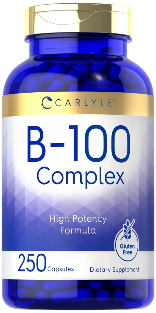 Carlyle B-100 Complex Vitamín 250 Kapsule 