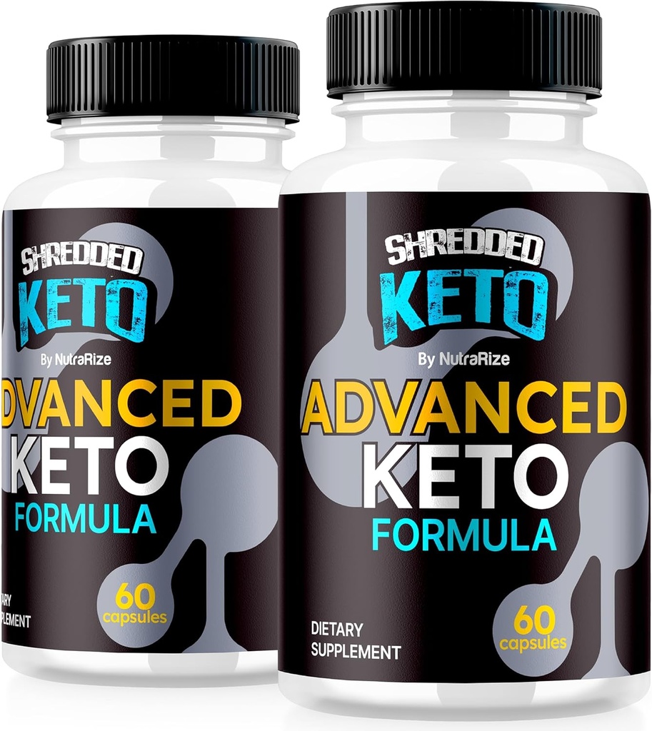 (2 balenie) Skartované Keto Pills, Premium Keto Shred Weight Loss Capsules, Všetky prírodné Keto doplnok k podpore Fitnes a telesných cieľov, Oficiálne ShreddedKeto Recenzia (120 Kapsule)