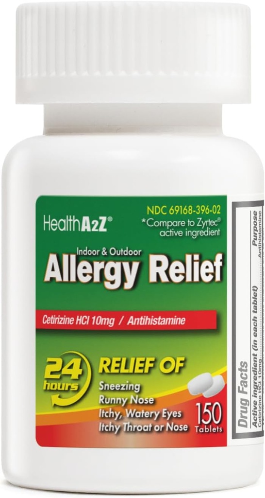 ZdravieA2Z® Alergia Relief Cetirizi 10mg 