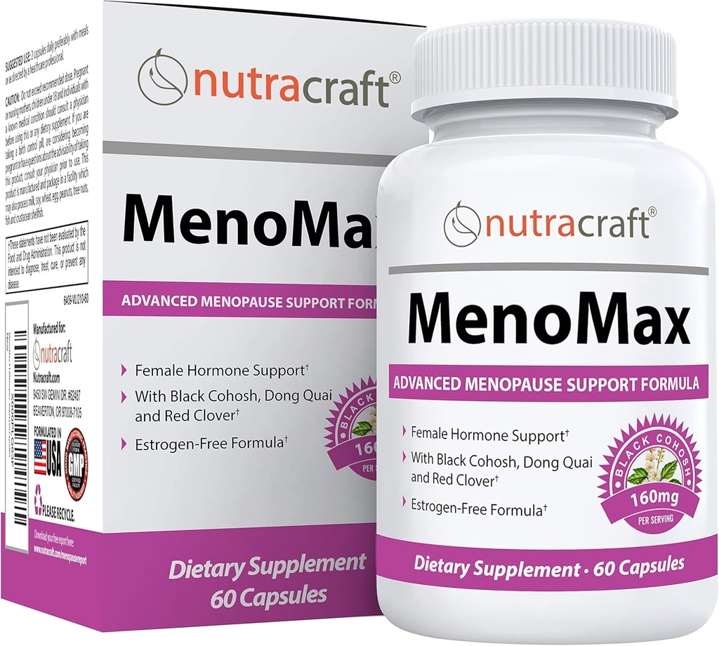 MenoMax #1 Menopauza Relief Supplement 