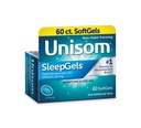 Unizom SleepGels, Difenhydramín HCl 50 mg, 60 Počet
