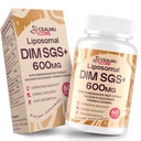 Lipozomálne DIM SGS doplnok - Hormón doplnok pre ženy a mužov, Estrogén doplnky obsahuje Sulforaphane glukozinolát, vitamín E, granátové jablko ovocie - podporná detoxikácia a antioxidant (1 balenie)