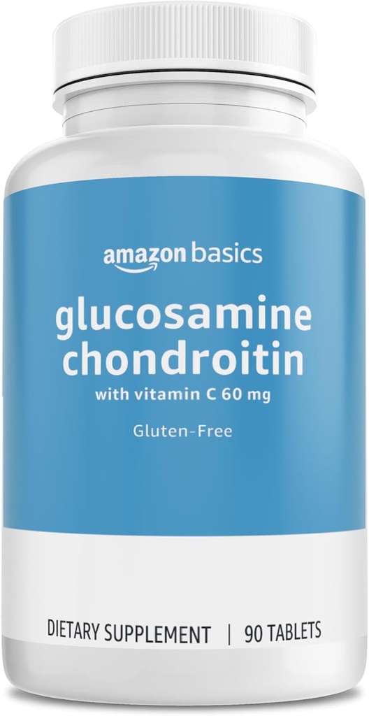 Základy - Glukozamín Chondroitín, 1500 mg, s vitamínom C 60 mg, 90 tabliet (2 na porciu), bez lepidla