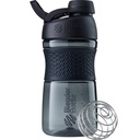 BlenderBottle SportMixer fľaša ideálny pre proteínové Shake a pre cvičenie, 20-Ounce, čierna