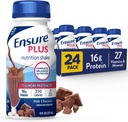 Zaistite Plus Nutrition Shake s 16 gramami bielkovín, náhrada jedla Shakes, Milk Chocolate, 8 Fl Oz (Pack of 24)