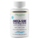 Rajové byliny Omega-Sure, Omega-3 koncentrát, Premium Fish Oil, DHA, EPA, Vegan, Non GMO, Gluten Free, 60 gróf Vegetariánsky Softgels