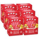 Designer Wellness Protein Smoothie, Real Fruit, 12g Protein, Low Carb, Zero Added Sugar, Gluten-Free, Non-GMO, Žiadne umelé farby alebo príchute, Jahodová Banana, 24 Počet