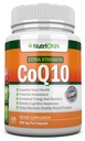 CoQ10 200mg (Double Strength), 120 Kapsule - Vysoká absorpcia Koenzým Q10 - Scientifically preukázané Extra Strength CoQ10 Ubichinón - 4 mesiace Zásobovanie