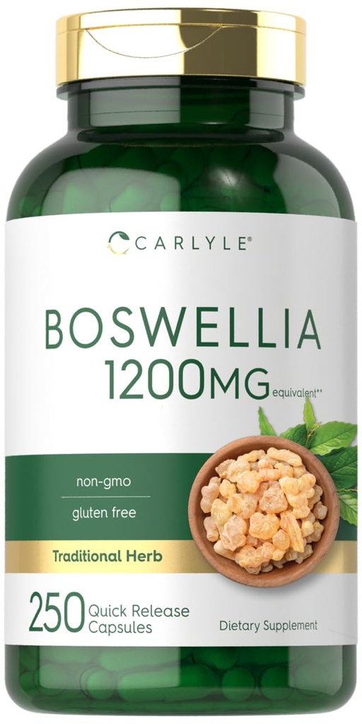 Carlyle Boswellia Extract Capsules 250 Gróf 