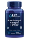 Life Extension Bone Strength Collagen Formula, Calcium Collagen chelát, Calcium fruktoborate, Vitamín D3, Magnézium Citrát, Silikón, Bór, Gluten-free, non-GMO, 120 Kapsule
