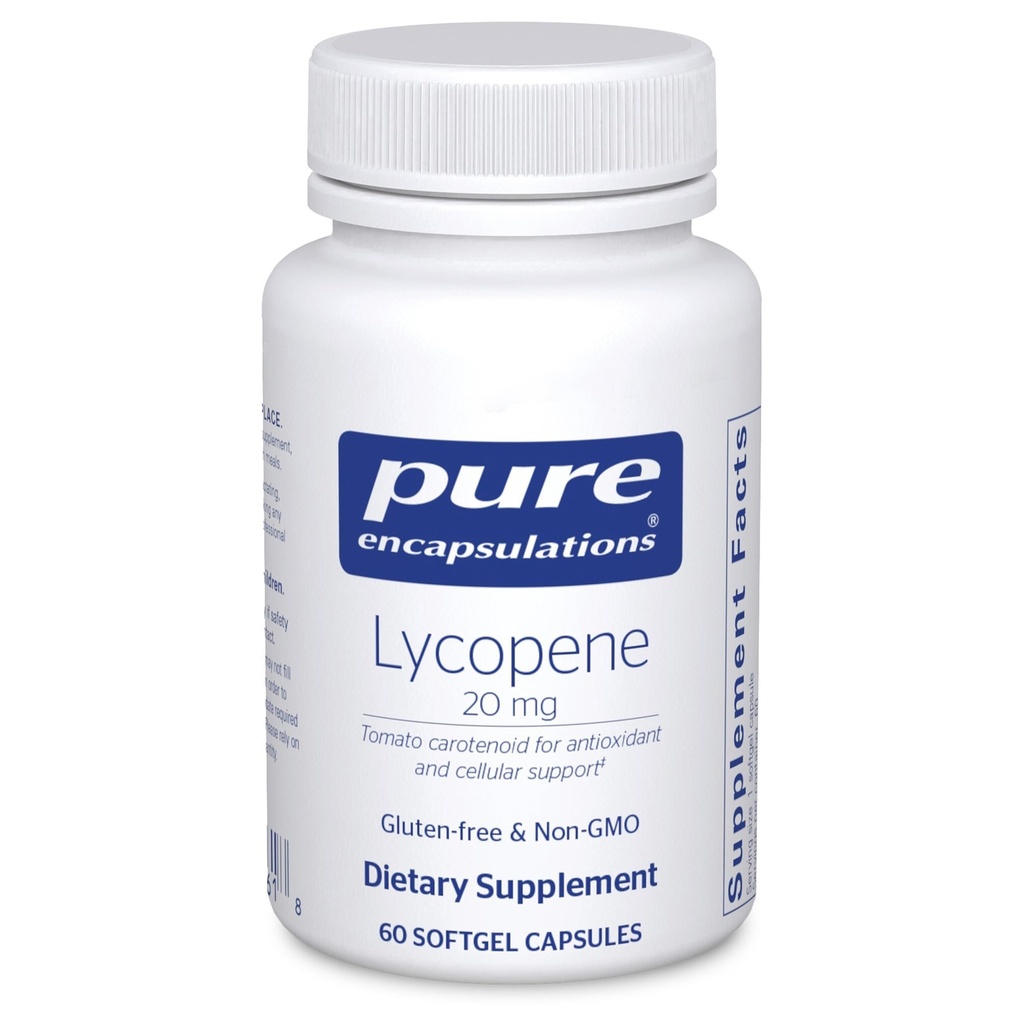 Pure Encapsulations Lycopene 20 mg 