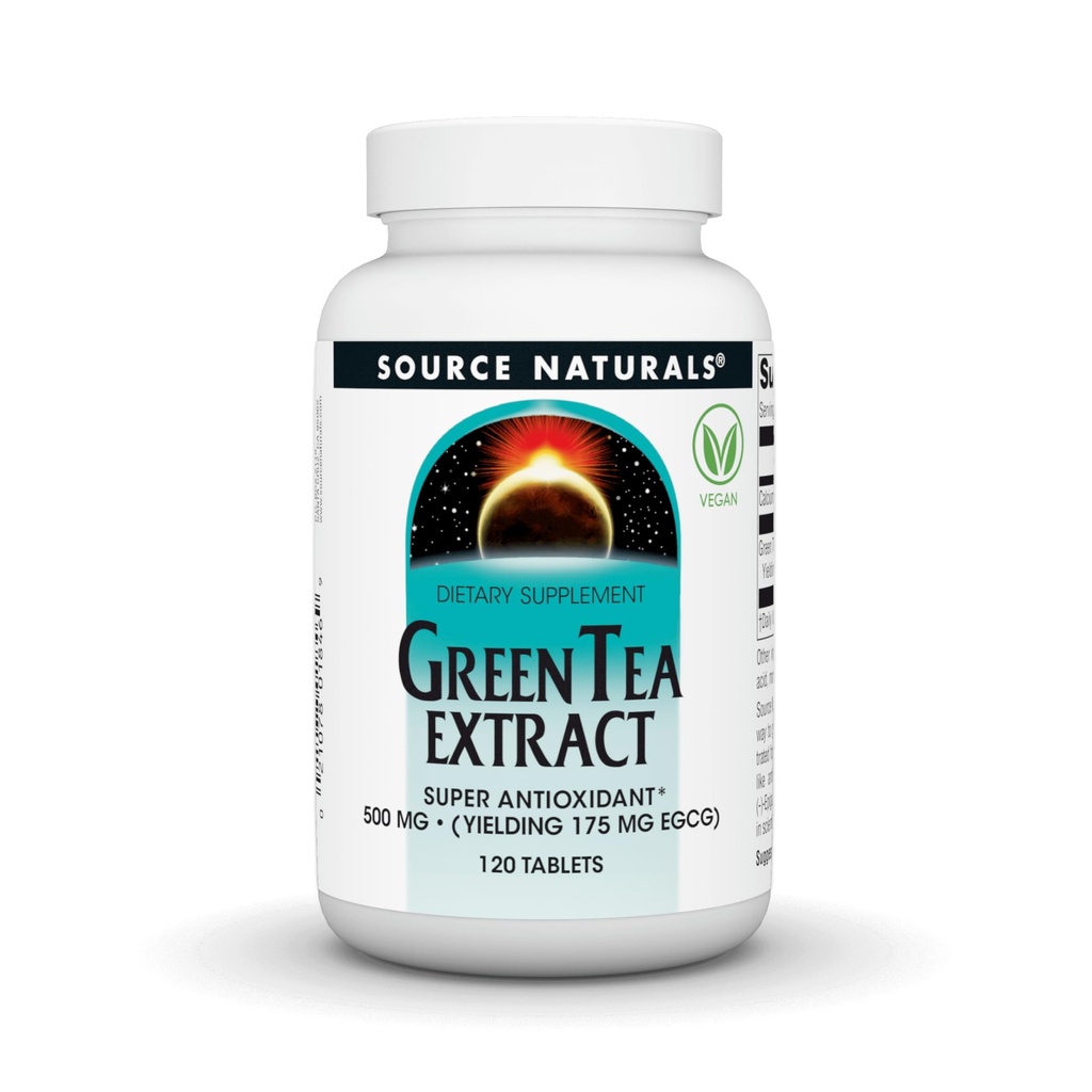 Zdroj Naturals Green Tea Extract 500 mg Super Antioxidant - 120 tabliet