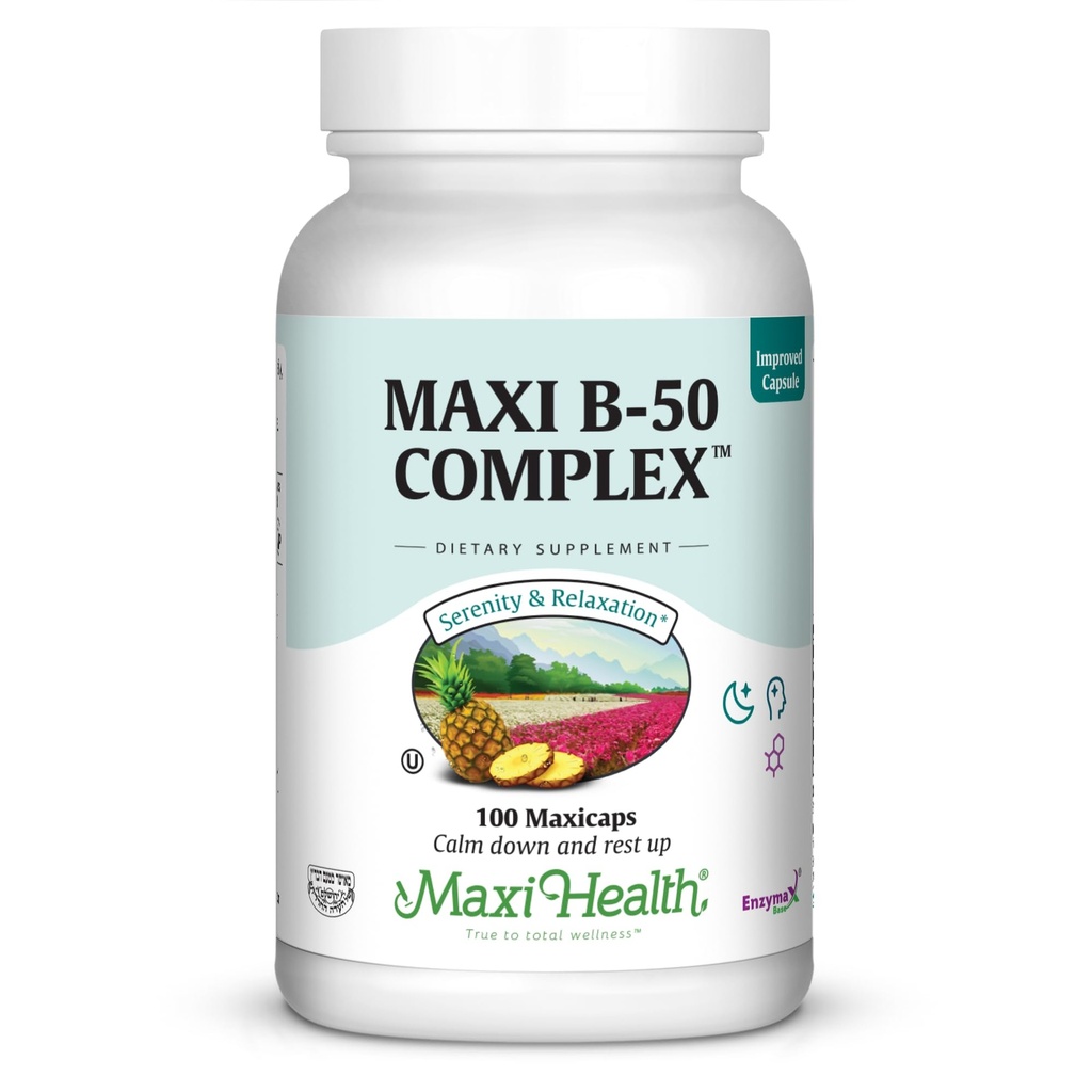 Maxi Health Vitamín B Complex 
