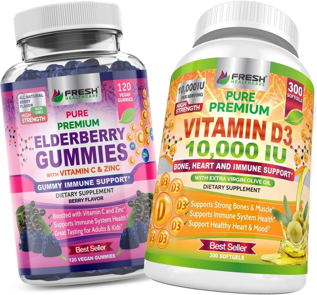 ČERSTVÉ ZDRAVOTNÍCKE Gummy a vitamín D