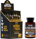 ONNIT Noottropic Stack - Alpha Brain Kapsule (30ct) + Alpha Brain Instant - Natural Peach (30ct)