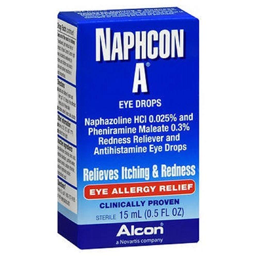 NAPHCON A Eye Drops, 15 ml (pack of 3)