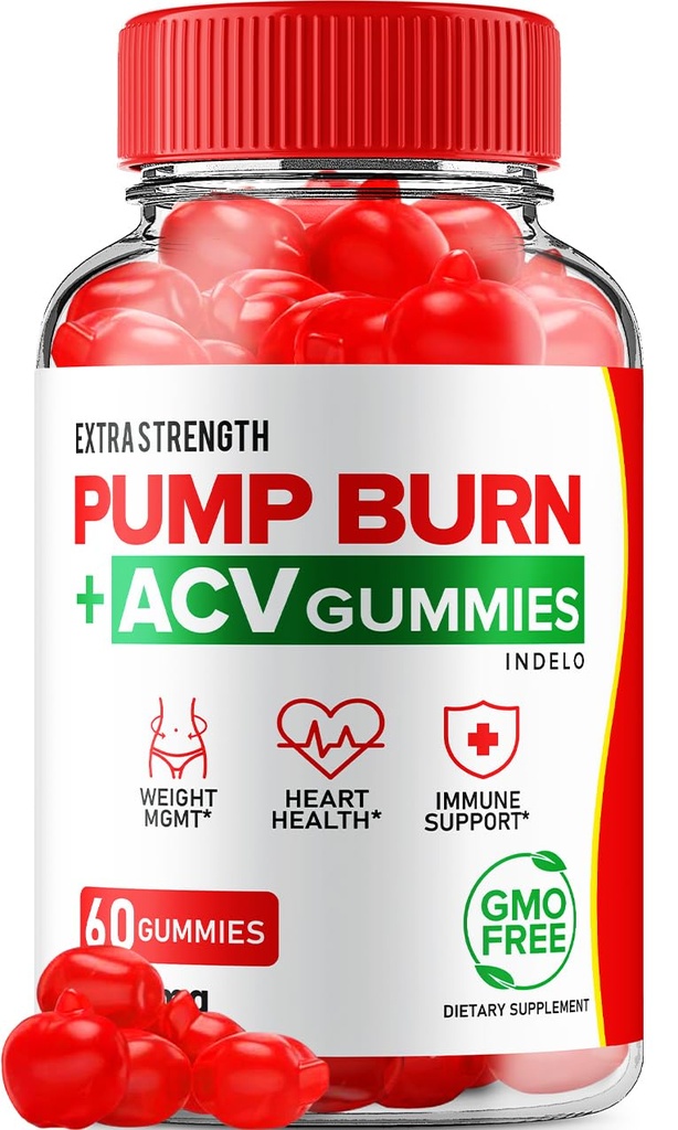 Pump Burn Keto ACV Gummies - Keto Pump Burn Gummies Recenzie, Pump Burn Keto + ACV Gummies for Weight Management B12 Burn Pump Advanced 1000mg Formula (1 Balenie - 60 Gummies)