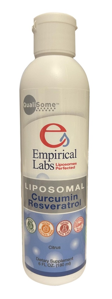 Lipozomálne štruktúrované kurkumín/resveratrol, 6 fl.oz