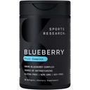 Športový výskum čučoriedkové kapsule - vyrobené z organických čučoriedok s organickým extra panenským olivovým olejom - Non-GMO & Gluten Free - 60 Liquid Softgels