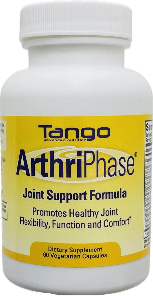 Tango ArthriPhase Natural Joint Support Formula (60 Vegetariánske kapsule)