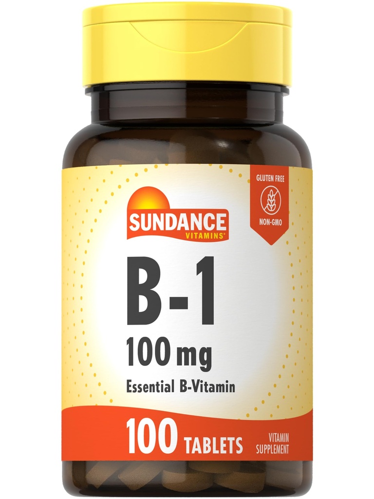 Sundance vitamín B-1 100 mg 100 tabliet 