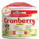 Brusnice pre psy v prášku - močové tract zdravie, pes UTI, Podpora močového mechúra, Bladder Stones, Podpora inkontinencie, Cranberry Supplement - slaninová príchuť (100 lopatiek)