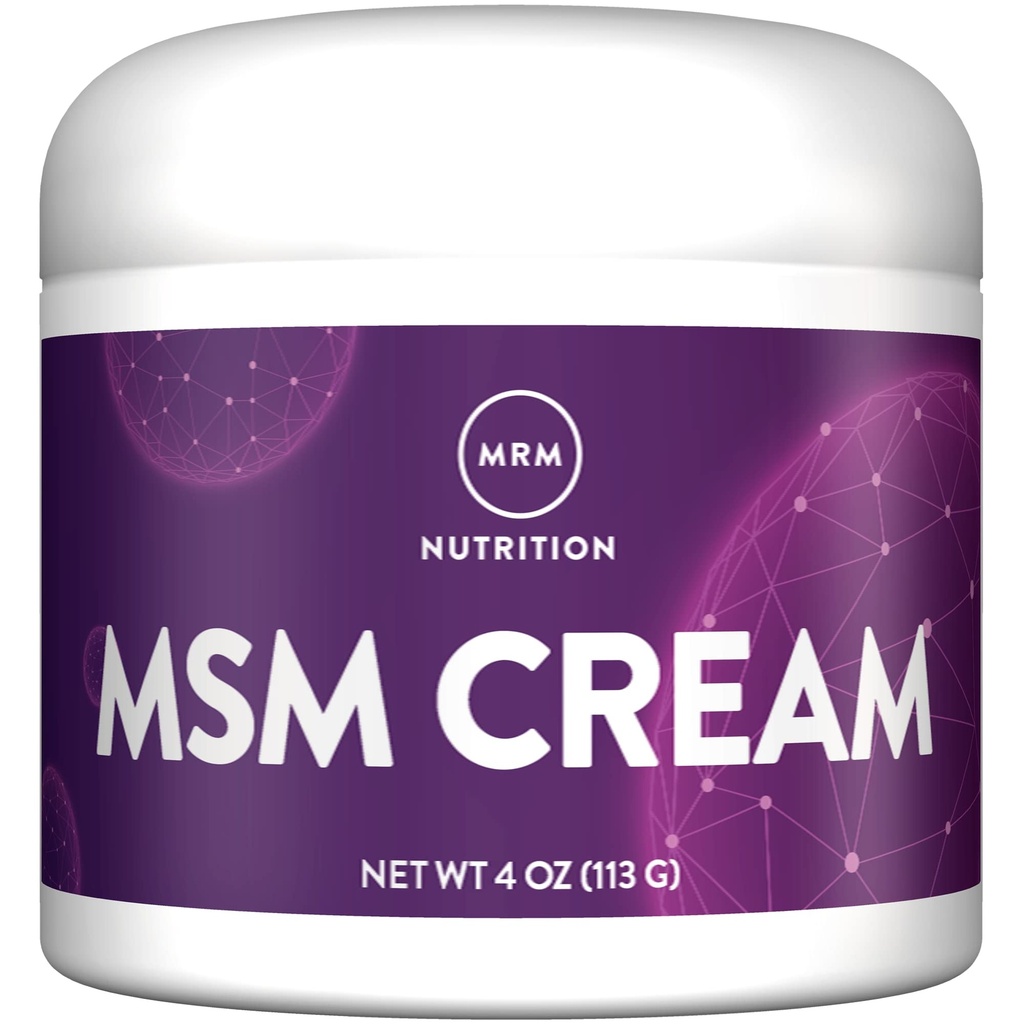 MRM MSM krém s vitamínom A a D -- 4 Oz.