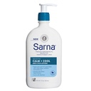 Sarna Pokoj + Cool Anti-Itch Lotion, Soothe a Relieve Bolesť a svrbenie od hmyzu Bites, Sunburn, & Poison Ivy, Obsahuje 1% Pramoxine hydrochlorid, 0,5% Menthol, Vegan, Steroid-Free, 12 oz