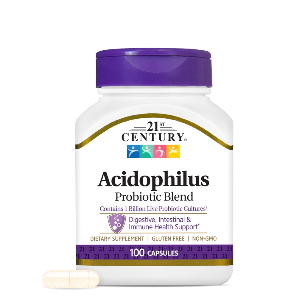 Acidophilus Kapsule 21. storočia, počet 100 (21339)