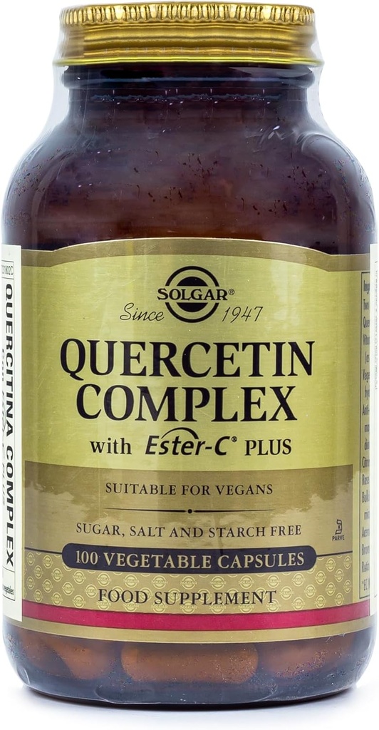 Solgar, Quercitin Complex s Ester C, 50 Gróf