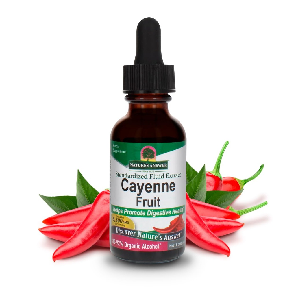 Nature's Answer Cayenne Fruit Extract 