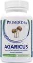 Primordia Pure Agaricus Mushroom Supplement, 60 Capsules, Liquid State Fermentation, Agaricus Blazei Murill Mushrooms, Stress Relief, Supports Liver and Immune Functions