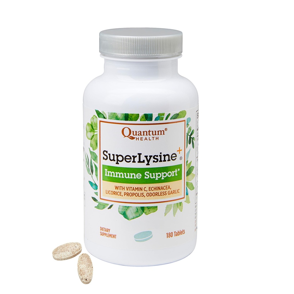 Quantum Amino Acid Super Lysin Plus Tableta - 180 tabliet v balení - 3 v každom prípade.
