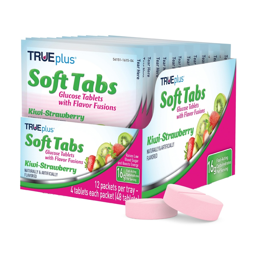 TRUeplus® Soft Tabs Glukóza Tablety 