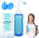 Nosové umývacie fľaše, sínusová oplachovacia fľaša Čistič nosa 300ml Nosové umývacie fľaše Pot zariadenie Nosové zavlažovanie - starostlivosť o nos a hydratačné pre dospelých a deti (1)