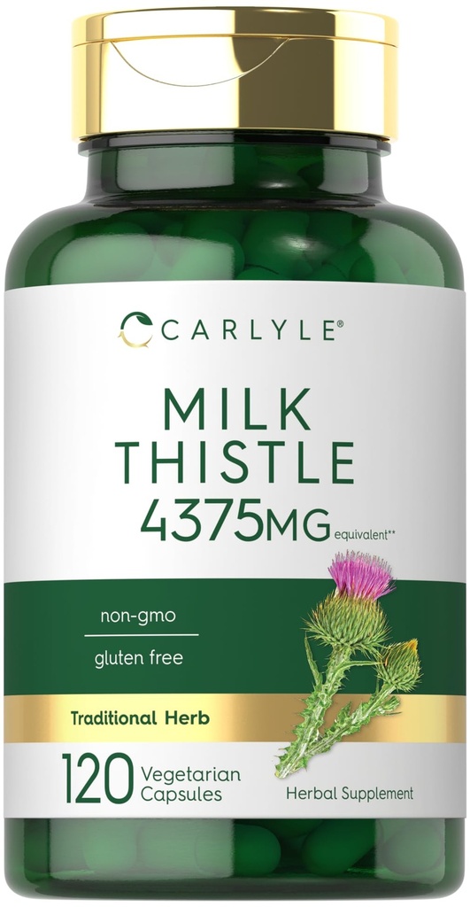 Carlyle Milk Thistle Supplement 120 Kapsule 