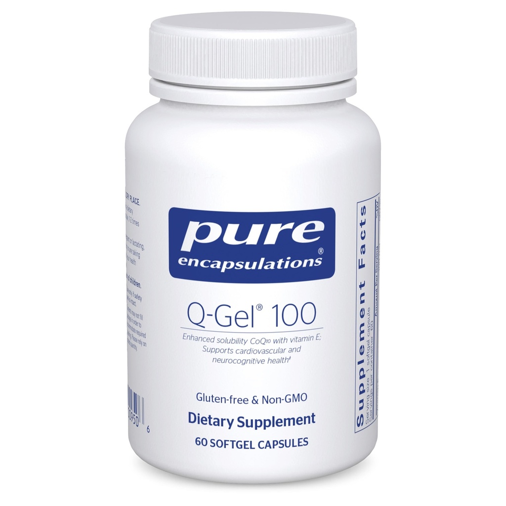 Pure Encapsulations Q- Gel 100 (Hydrorozpustný CoQ10) 