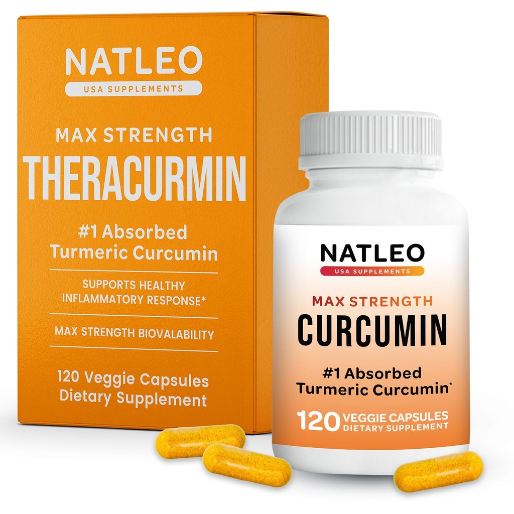 Theracurmin Turmeric Curcumin Supplement, 120 gróf, vysoká absorpcia Turmerica a kurkumín - Spoločný doplnok pre mužov a ženy - 42.6X Viac Bioavailablity