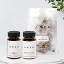 Anya Multivitamín + Laktácia Tea Bundle Postpartum Essentials for Women, Postnatálne doplnky pre dojčenie