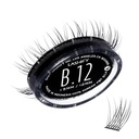 Lashify Bold 12mm Gossamer DIY predĺženie rias Refill, čierna, ľahko falošné riasy pre prirodzený vzhľad