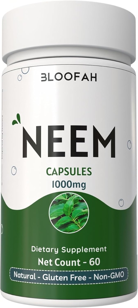 Neem Leaf Kapsule 1000mg Powder 